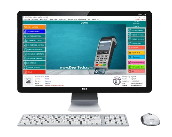 DegriTech POS Dashboard